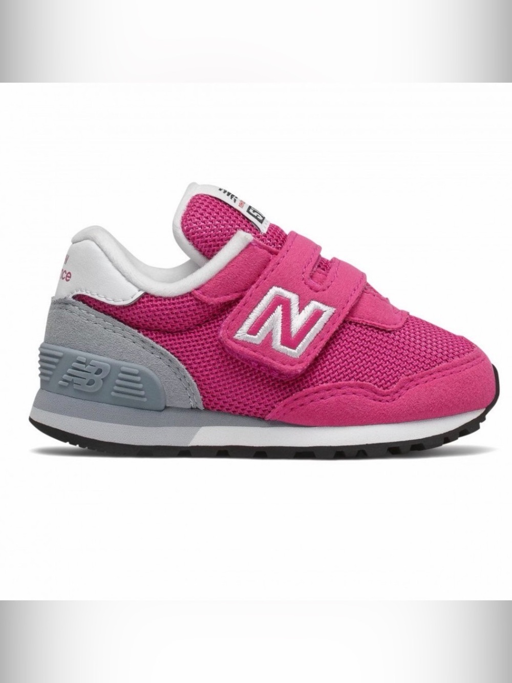 🐾 New Balance Kids' Fuchsia and Gray Sneakers